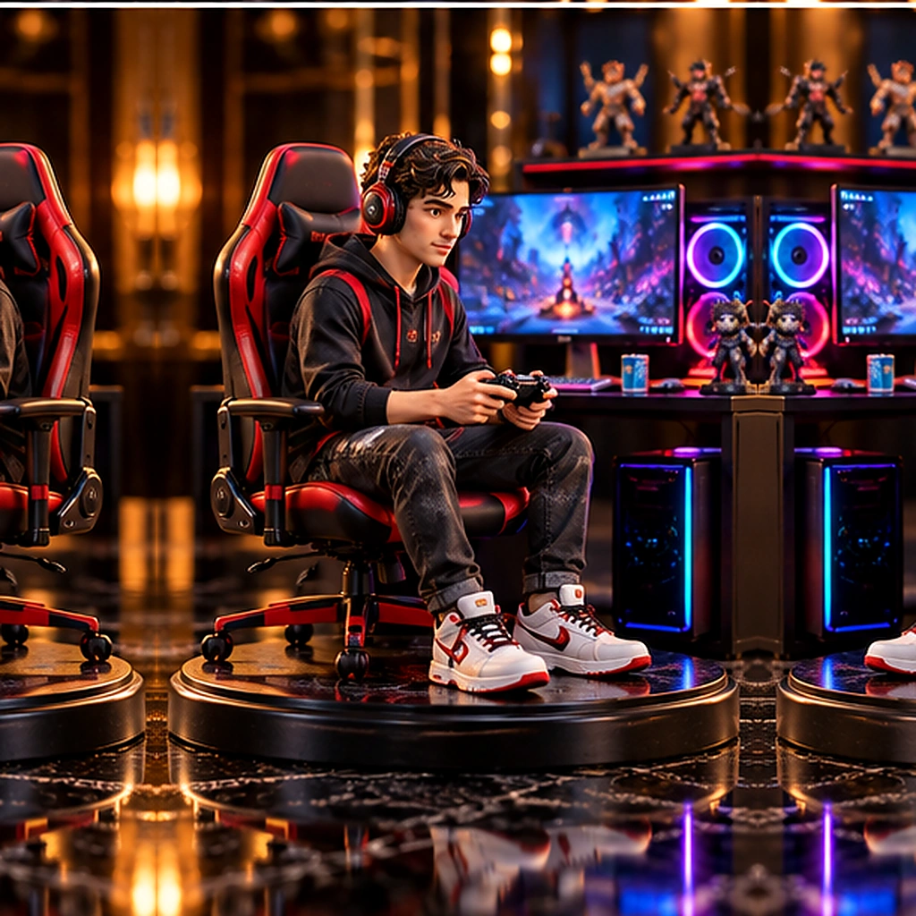 Gamer Room · Oyuncu Figürü